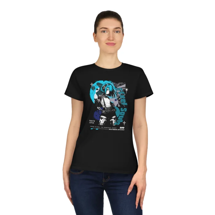 T-shirt Damski z nadrukiem Steel Souls